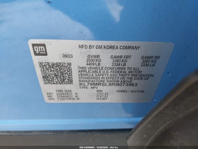 2024 CHEVROLET TRAILBLAZER KL79MRSL8RB073963 Photo 8