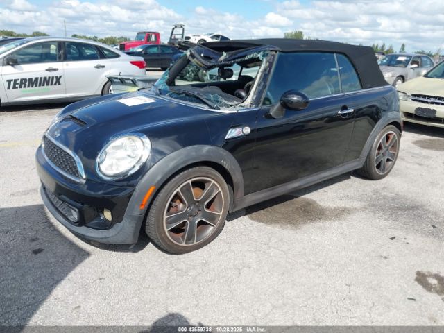 2014 MINI CONVERTIBLE WMWZP3C52ET706109 Photo 1