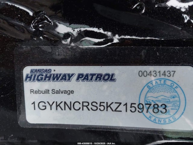 2019 CADILLAC XT5 1GYKNCRS5KZ159783 Photo 8