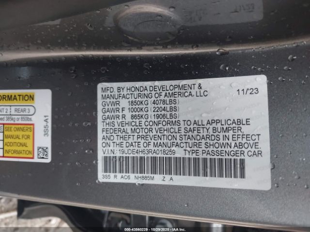 2024 ACURA INTEGRA 19UDE4H63RA018259 Photo 8