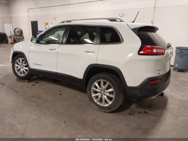 2015 Jeep Cherokee Limited მანქანა იყიდება აუქციონზე, vin: 1C4PJMDS9FW717646, აუქციონის ნომერი: 43560280