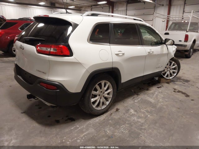 2015 Jeep Cherokee Limited მანქანა იყიდება აუქციონზე, vin: 1C4PJMDS9FW717646, აუქციონის ნომერი: 43560280