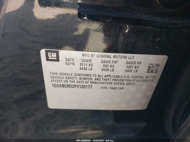 2015 CADILLAC ATS 1G6AB5R32F0128177 Photo 8