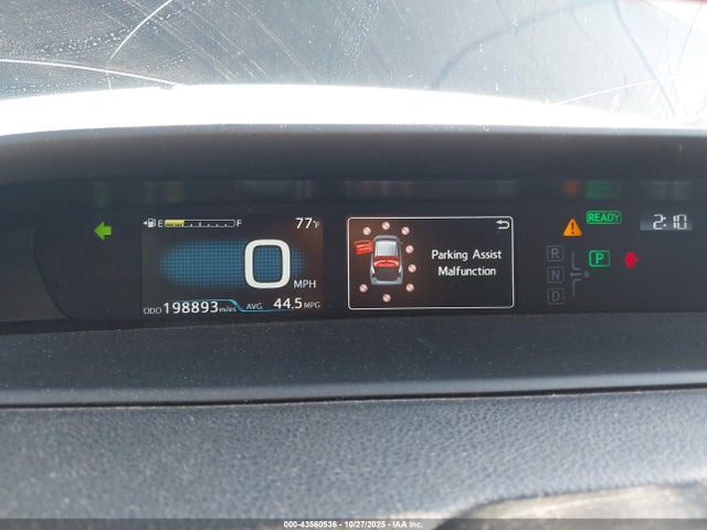 JTDKARFU9K3074619 Toyota PRIUS XLE