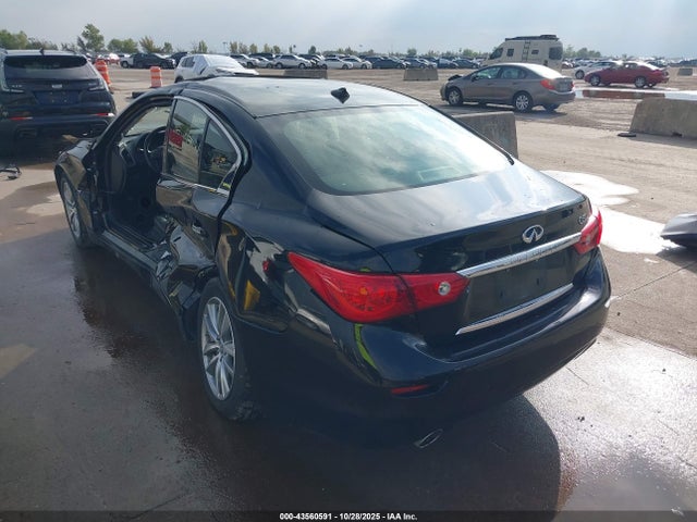 2014 Infiniti Q50 Premium/sport მანქანა იყიდება აუქციონზე, vin: JN1BV7APXEM677302, აუქციონის ნომერი: 43560591