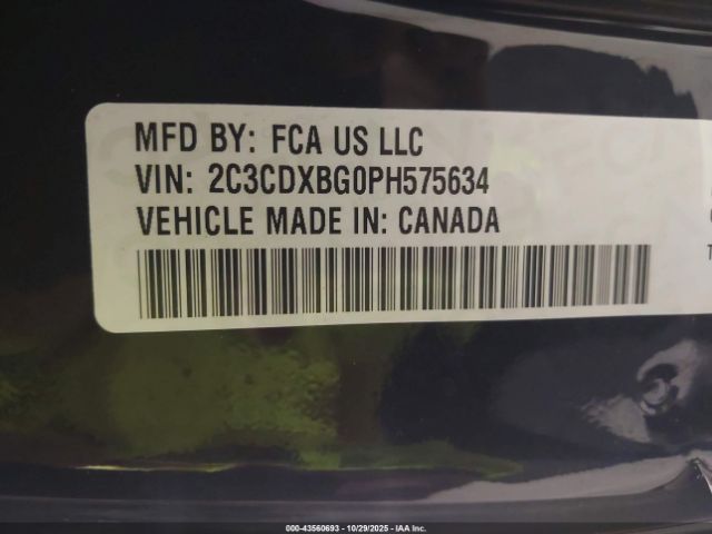 2023 DODGE CHARGER 2C3CDXBG0PH575634 Photo 8