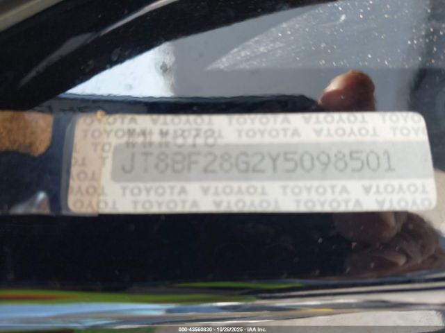 2000 LEXUS ES 300 JT8BF28G2Y5098501 Photo 8