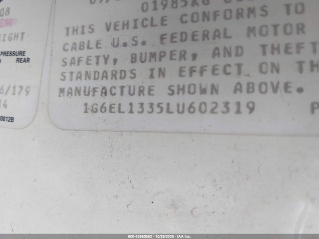 1990 CADILLAC ELDORADO 1G6EL1335LU602319 Photo 8