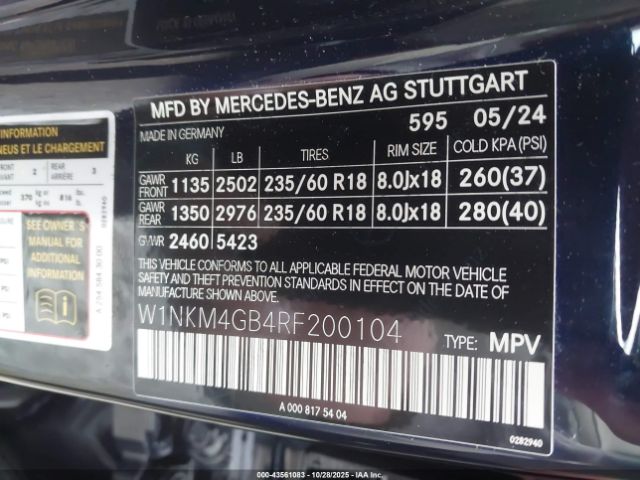 2024 MERCEDES-BENZ GLC 300 W1NKM4GB4RF200104 Photo 8