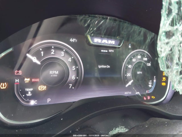 2025 Ram 1500 Big Horn  4x4 5'7 Box მანქანა იყიდება აუქციონზე, vin: 1C6SRFFP2SN690322, აუქციონის ნომერი: 43561091