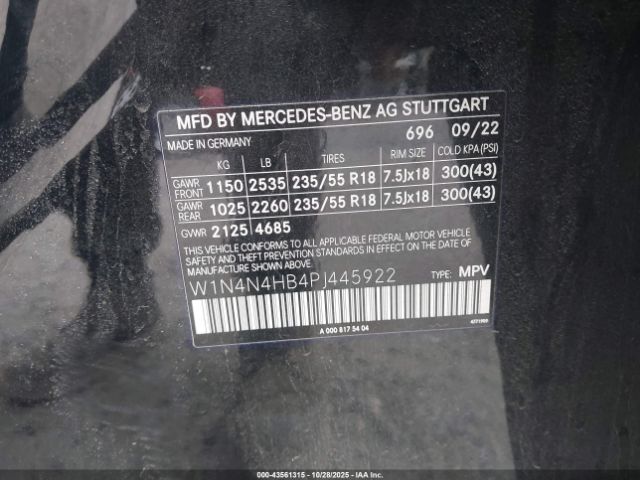 2023 MERCEDES-BENZ GLA 250 W1N4N4HB4PJ445922 Photo 8