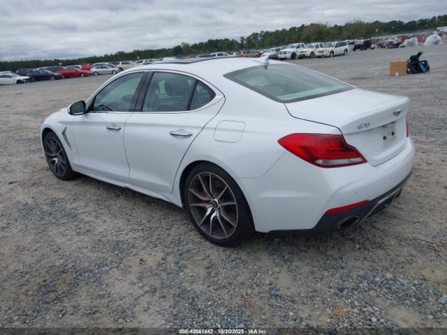 2019 GENESIS G70 KMTG74LE3KU017493 Photo 2