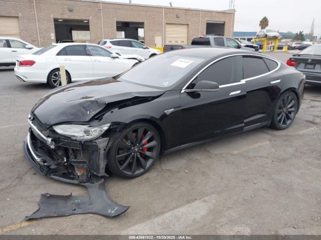 2014 TESLA MODEL S 5YJSA1H12EFP40005 Photo 1