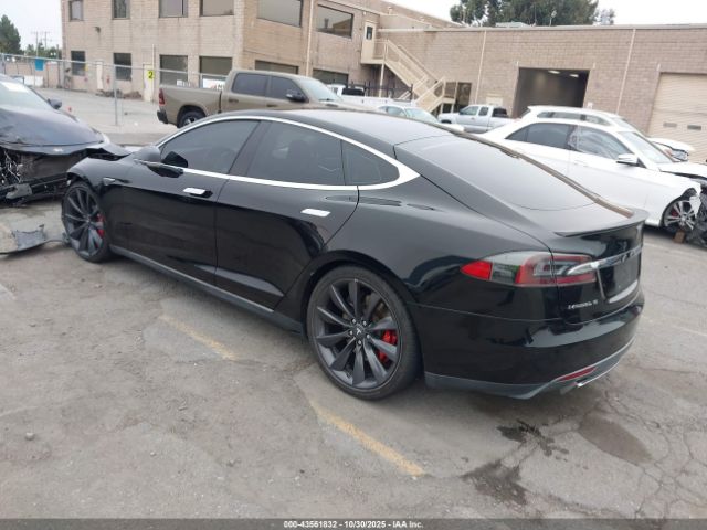2014 TESLA MODEL S 5YJSA1H12EFP40005 Photo 2