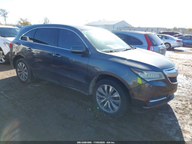 2014 ACURA MDX 5FRYD3H45EB010305