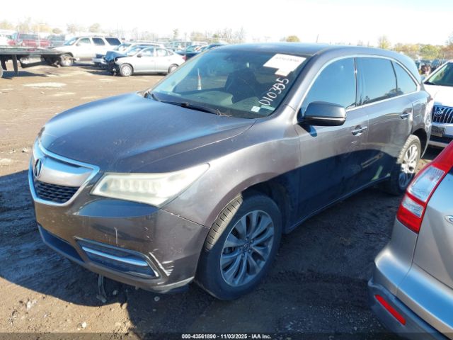 2014 ACURA MDX 5FRYD3H45EB010305 Photo 1