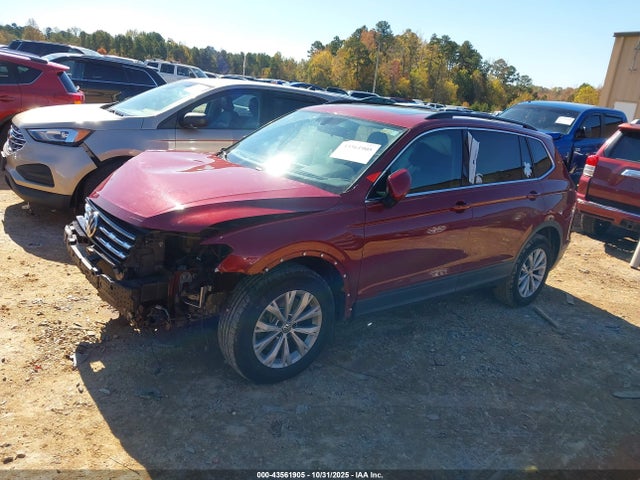 43561905 :رقم المزاد ، 3VV3B7AX2KM044966 vin ، 2019 Volkswagen Tiguan 2.0t Se/2.0t Sel/2.0t Sel R-line/2.0t Sel R-line Black مزاد بيع