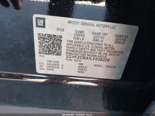 2020 CADILLAC XT4 1GYFZCR47LF016229 Photo 8