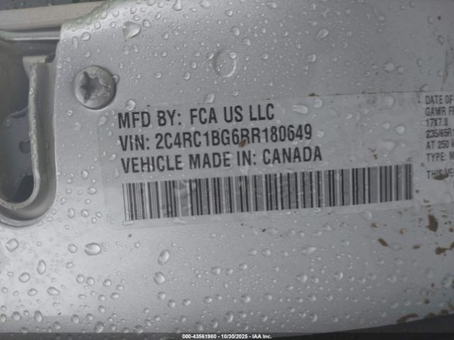 2024 CHRYSLER PACIFICA 2C4RC1BG6RR180649 Photo 8