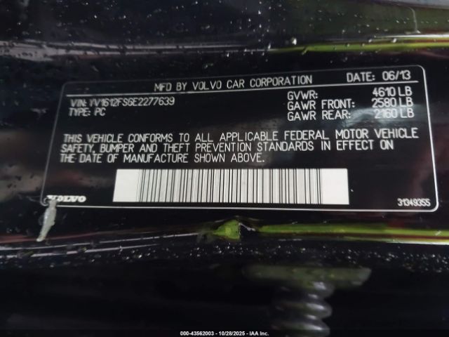 2014 VOLVO S60 YV1612FS6E2277639 Photo 8