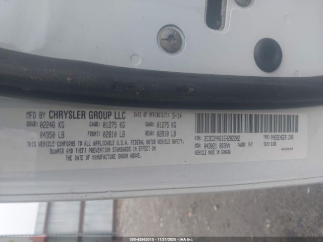 2014 DODGE CHALLENGER 2C3CDYAG1EH282202 Photo 8