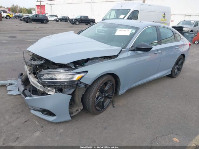 2022 HONDA ACCORD 1HGCV1F31NA042752 Photo 1