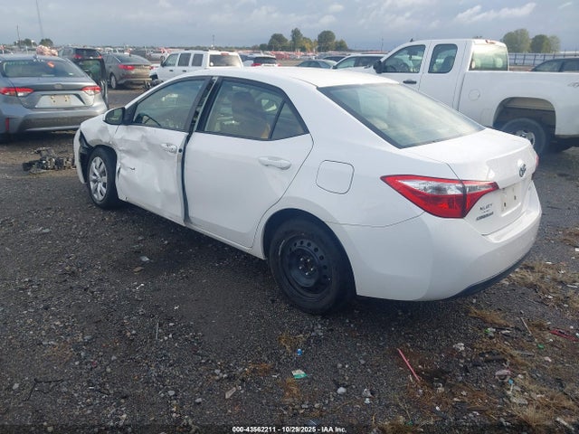 Продажа на аукционе авто 2016 Toyota Corolla Le, vin: 2T1BURHEXGC517128, номер лота: 43562211