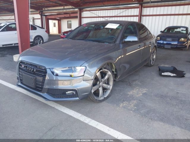 2014 AUDI S4 WAUBGAFL4EA128333 Photo 1