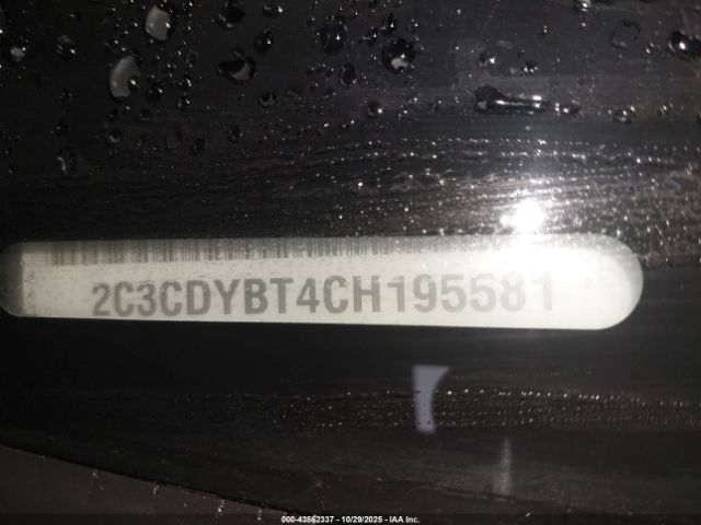 2012 DODGE CHALLENGER 2C3CDYBT4CH195581 Photo 8