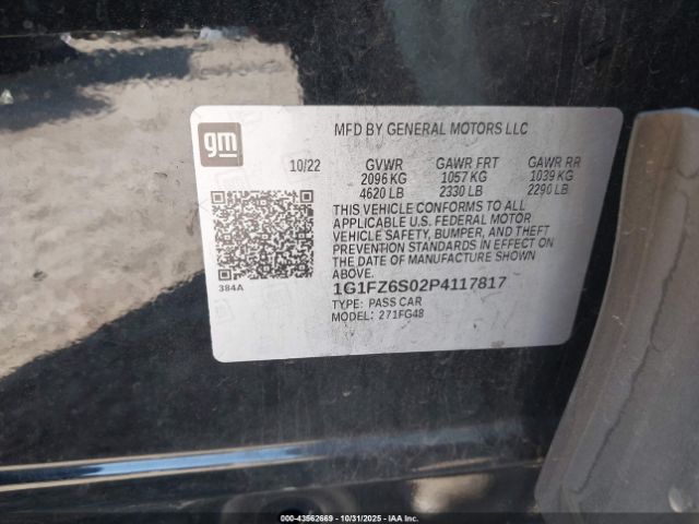 2023 CHEVROLET BOLT EUV 1G1FZ6S02P4117817 Photo 8