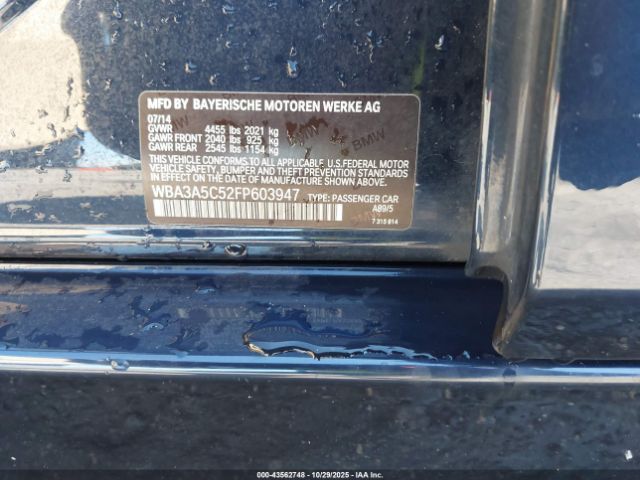 2015 BMW 328I WBA3A5C52FP603947 Photo 8