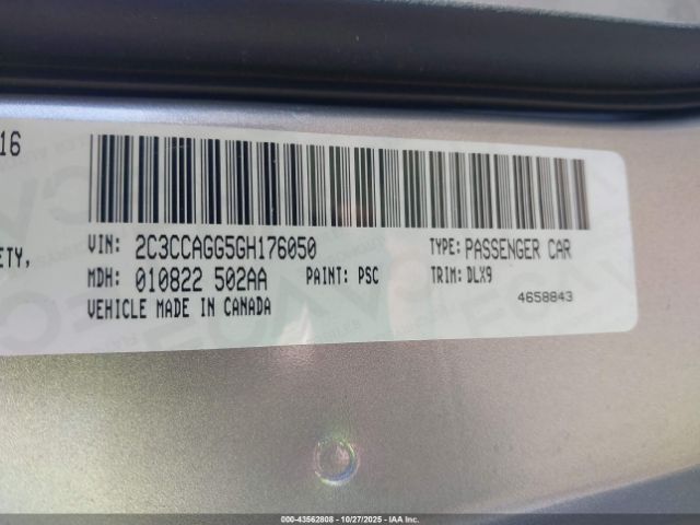 2016 CHRYSLER 300 2C3CCAGG5GH176050 Photo 8