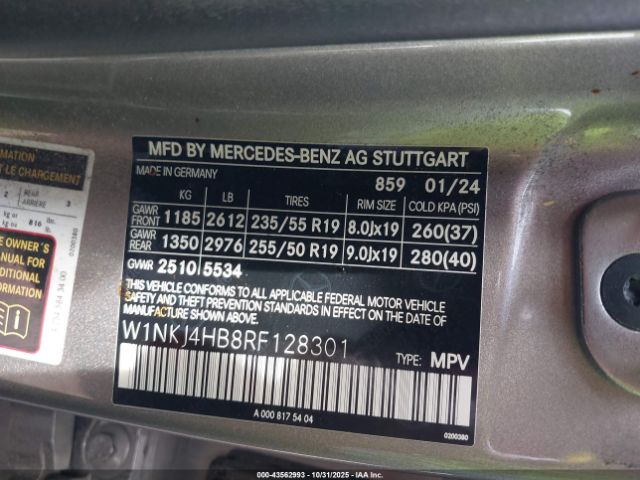 2024 MERCEDES-BENZ GLC 300 W1NKJ4HB8RF128301 Photo 8