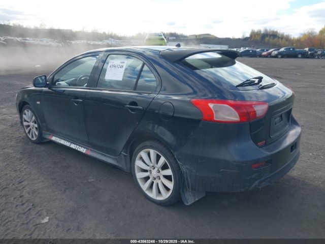 2010 MITSUBISHI LANCER SPORTBACK JA32X8HW1AU015000 Photo 2