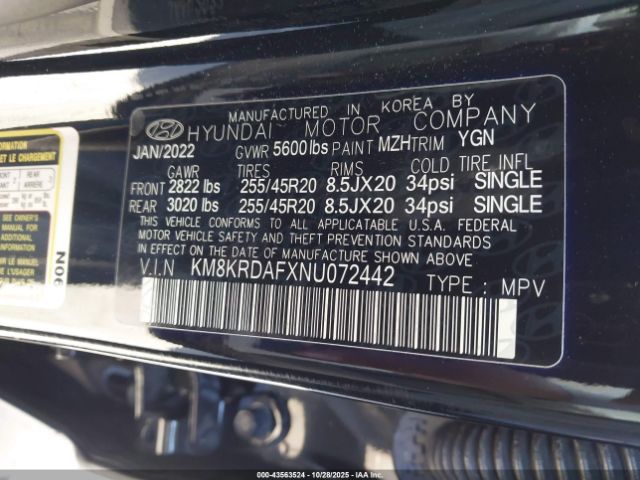 2022 HYUNDAI IONIQ 5 KM8KRDAFXNU072442 Photo 8
