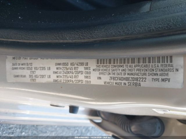 2014 FIAT 500L ZFBCFADH8EZ018222 Photo 8