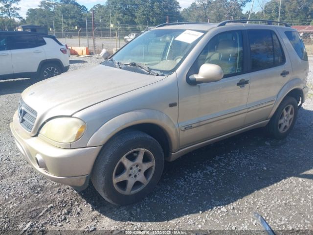 2001 MERCEDES-BENZ ML 320 4JGAB54E91A272717 Photo 1