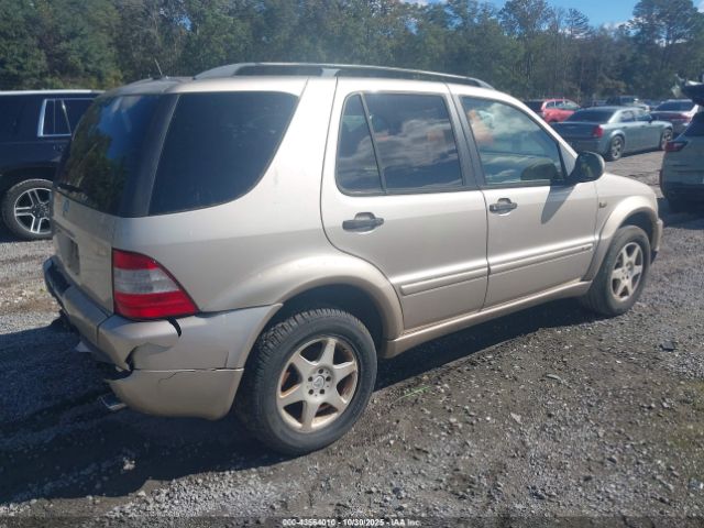 2001 MERCEDES-BENZ ML 320 4JGAB54E91A272717 Photo 3