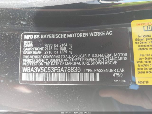 2015 BMW 428I WBA3V5C53F5A78836 Photo 8