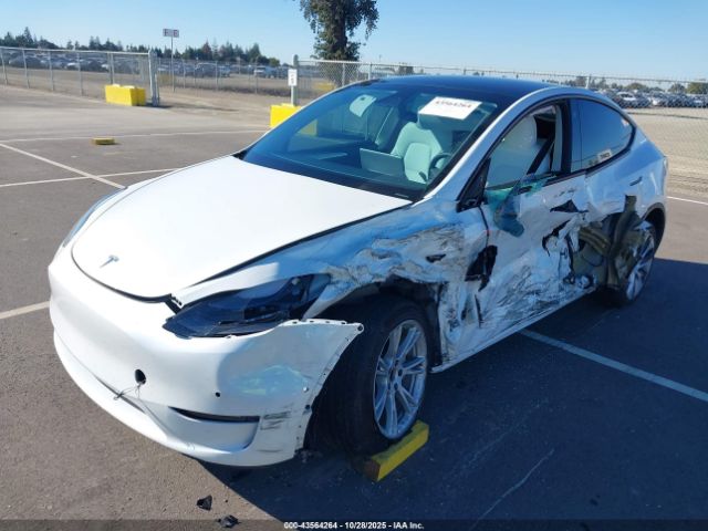 2022 TESLA MODEL Y 7SAYGDEE7NF516586 Photo 1