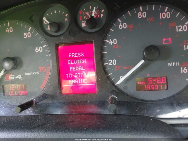 2001 AUDI S4 WAURD68D71A142330 Photo 6