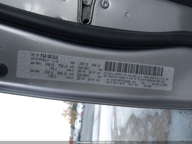 2017 DODGE JOURNEY 3C4PDCAB7HT553036 Photo 8