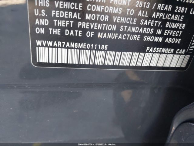 2021 VOLKSWAGEN ARTEON WVWAR7AN6ME011185 Photo 8