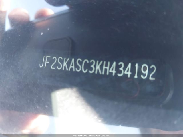 2019 SUBARU FORESTER JF2SKASC3KH434192 Photo 8