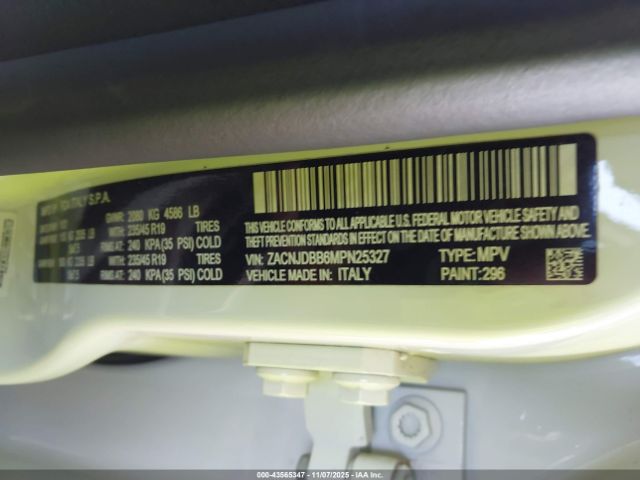 2021 JEEP RENEGADE ZACNJDBB6MPN25327 Photo 8