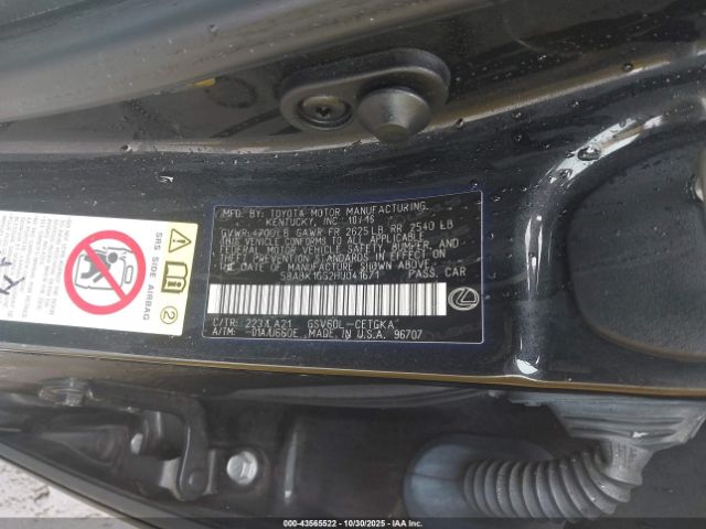 2017 LEXUS ES 350 58ABK1GG2HU041671 Photo 8