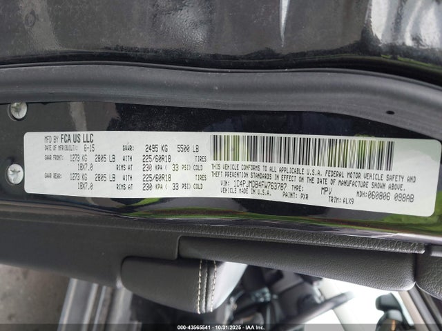 Jeep Cherokee 2015 1C4PJMDB4FW763787 Image 21