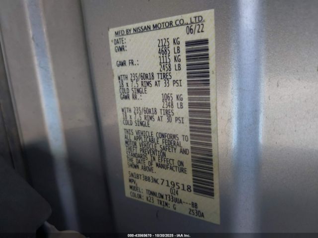 2022 NISSAN ROGUE 5N1BT3BB3NC719518 Photo 8