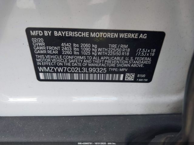 2020 MINI COUNTRYMAN WMZYW7C02L3L99325 Photo 8