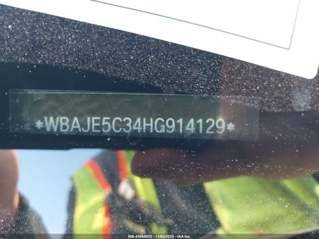 2017 BMW 540I WBAJE5C34HG914129 Photo 8